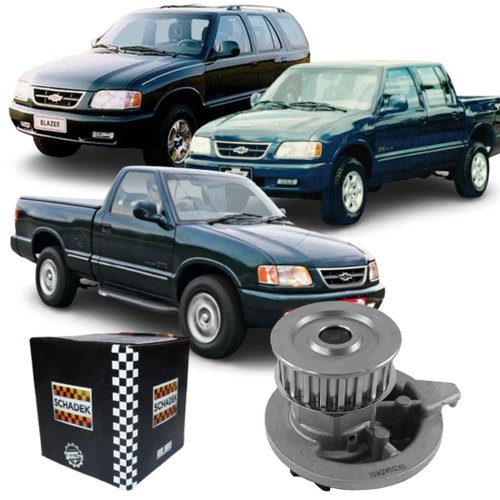 Bomba De Agua Schadek Chevrolet Monza Kadett Ipanema 1.8 2.0 e S10 2.2