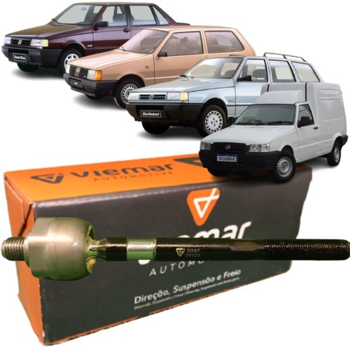 Barra Axial Viemar para Fiat Uno Premio Elba Fiorino Duna Com Direção Hidráulica