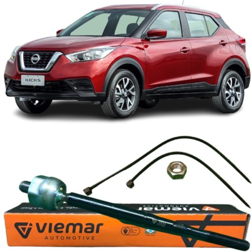 Barra Articulação Axial Viemar Nissan Kicks 1.6 2017 a 2022 Barra Articulação Axial Viemar Nissan Kicks 1.6 2017 a 2022