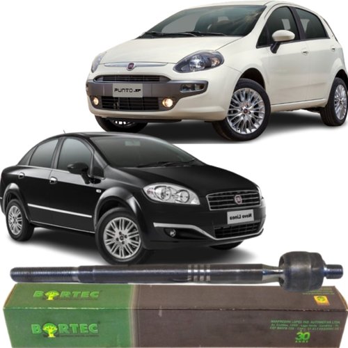 Barra Axial Bortec Compatível Fiat Punto Linea 2007 A 2017