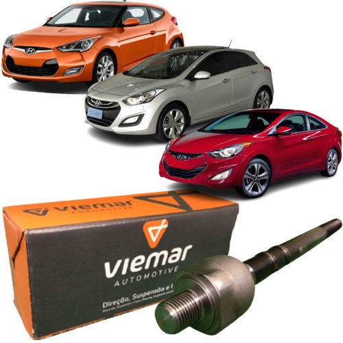 Barra Axial Viemar Hyundai Elantra I30 Veloster 1.6 1.8 2.0