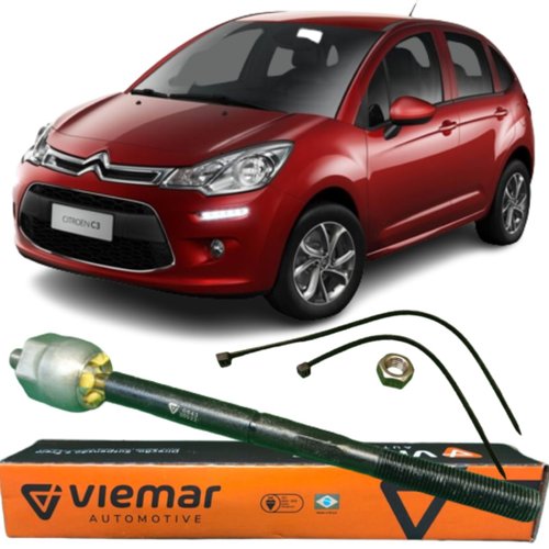 Barra Articulação Axial Viemar Citroen C3 Ds3 Peugeot 2008  208 2013 a 2023