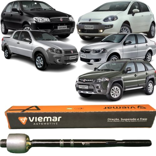 Barra articulação Axial Viemar Para Fiat Palio Siena Punto Strada