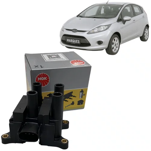 Bobina De Ignição Original Ngk Para Ford Fiesta E Ranger