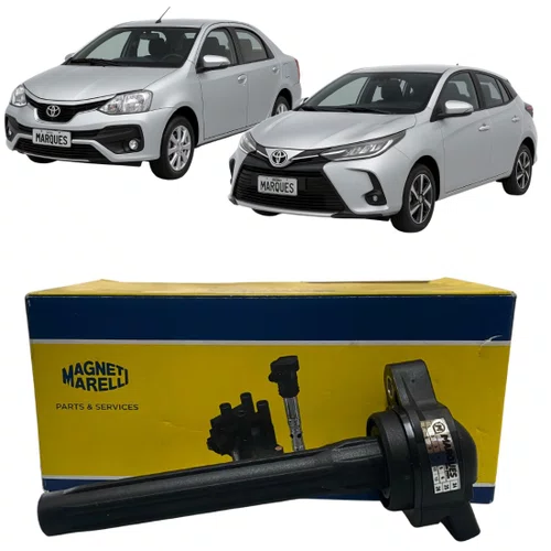 Bobina Ignição Original Magneti Marelli Para Etios E Yaris