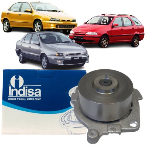 Bomba De Agua Fiat Brava Marea Palio Weekend 1.8 16v 00 A 07