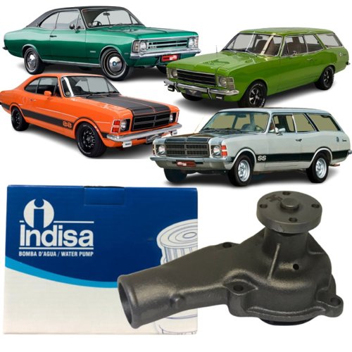 Bomba De Agua Chevrolet Opala Caravan 2.5 4.1 1969 A 1992