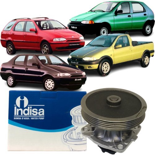 Bomba De Agua Para Fiat Palio Strada Siena 1.6 1998 A 2000