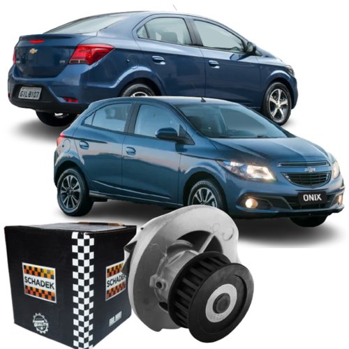 Bomba D'agua Schadek Chevrolet Agile Corsa Celta Montana Onix Prisma 1.0 1.4