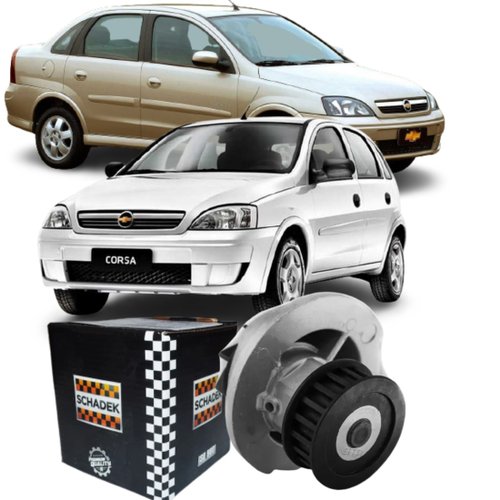 Bomba D'agua Schadek Chevrolet Agile Corsa Celta Montana Onix Prisma 1.0 1.4