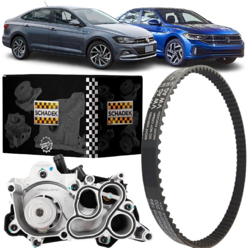 Bomba De Agua Schadek + Correia Original Volkswagen Audi A1 A3 Vw Gol Golf Polo Virtus Up