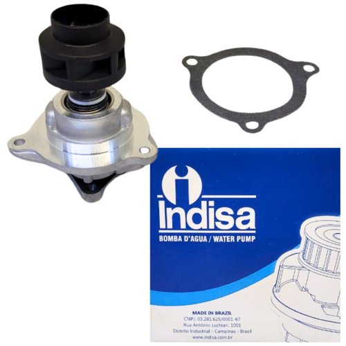 Bomba De Água Indisa Para Ford Zetec Rocan 1.0 E 1.6