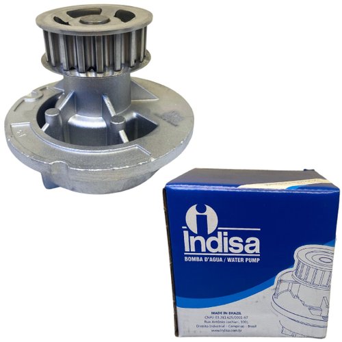 Bomba De Água Indisa Para Motores Fiat E Chevrolet 1.8 8v