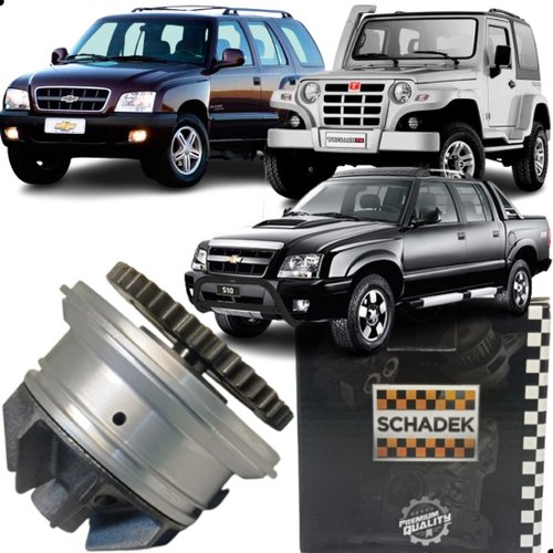 Bomba De Água Schadek Blazer S10 Troller T4 2.8 2003 A 2009