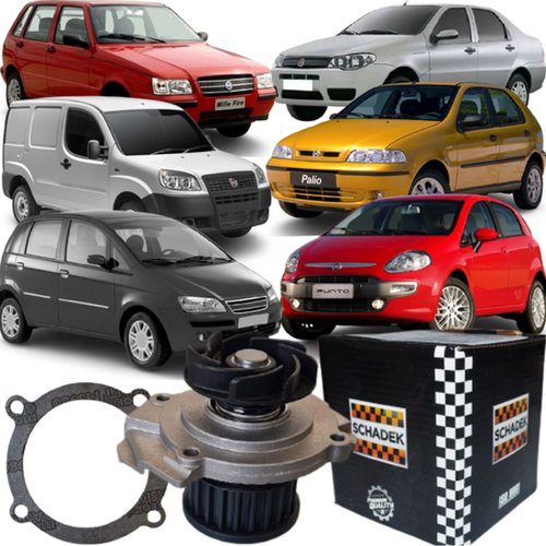 Bomba De Agua Schadek Fiat Fire 1.0 1.3 1.4 Nova Original