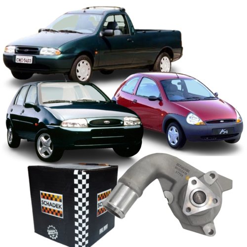 Bomba De Agua Schadek Ford Ka Fiesta Courier 1.0 1.3 Endura 1997 a 1999