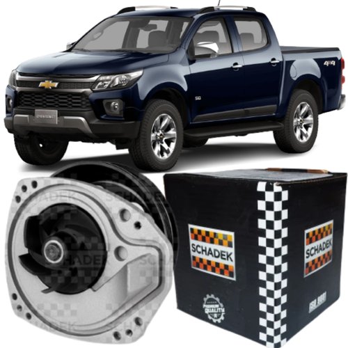 Bomba De Água Schadek Para Chevrolet S10 2.5 16v 2015 A 2022