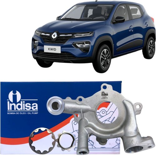 Bomba De Óleo Indisa Para Renault Kwid 1.0 12v 2017 A 2024