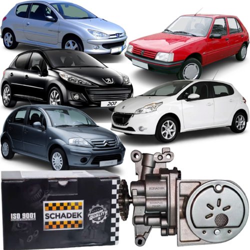 Bomba De Óleo Schadek Citroen C3 Peugeot Motores 1.4 e 1.5