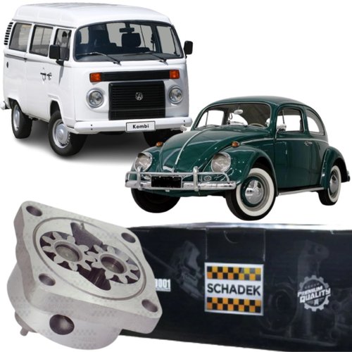 Bomba De Óleo Schadek Para Volkswagen Kombi Fusca Desde 1974 a 2005