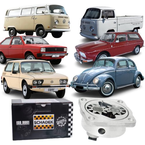Bomba De Oleo Schadek Volkswagen Fusca Brasilia Kombi Variant Gol Bx