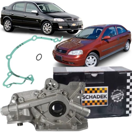 Bomba de óleo Schadek Chevrolet Astra Monza Vectra S10  8v com rosca de 8mm na fixação do cárter