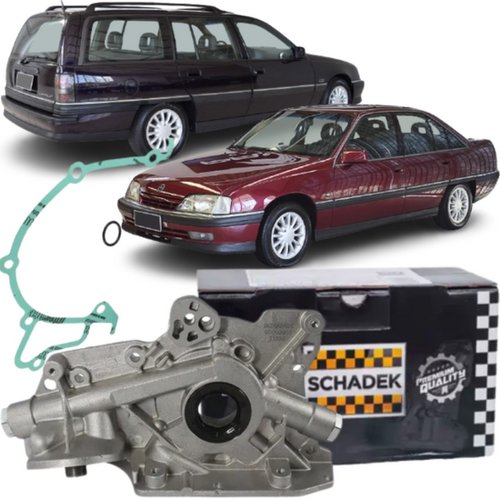 Bomba de óleo Schadek Chevrolet Astra Monza Vectra S10  8v com rosca de 8mm na fixação do cárter