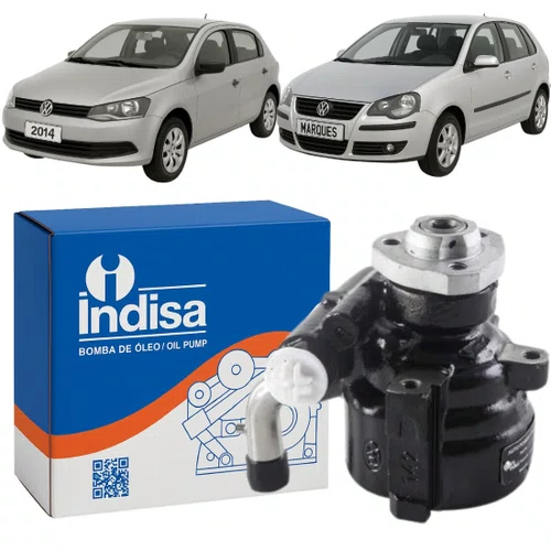 Bomba Direcao Hidraulica Gol Fox Saveiro G5 G6 1.0 1.6 8v