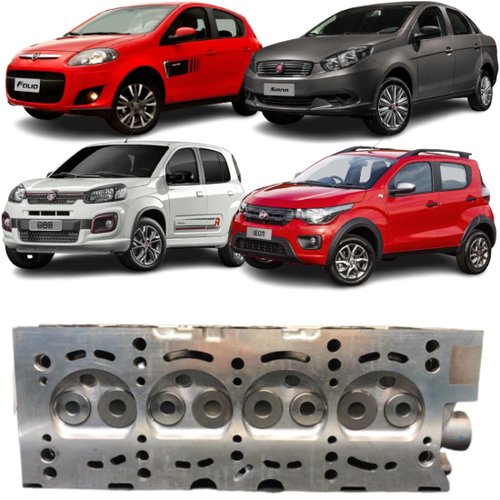 Cabeçote Fiat Original Motor 1.0 8v Evo Fire Flex - Novo