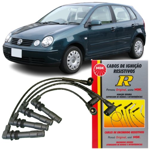 Cabo De Vela Ignição Ngk Polo Gol Parati 1.0 16v 2001 A 2006