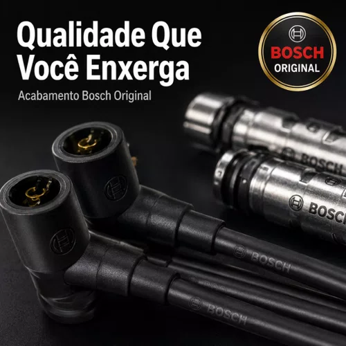 Cabo Para Vela Golf Polo Gol G4 G5 Fox 1.6 Original Bosch Preto