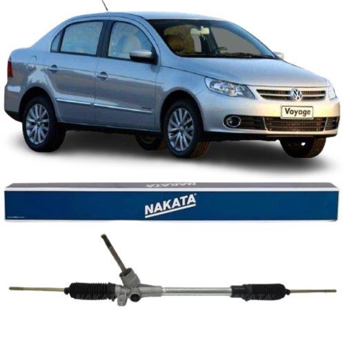 Caixa De Direção Mecânica Nakata Volkswagen Gol Saveiro Voyage G5 G6