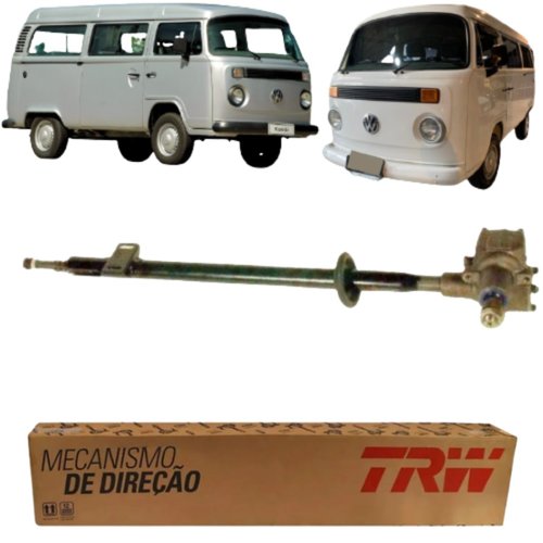 Caixa De Direção Mecânica Remano Trw Volkswagen Kombi 1997 a 2005