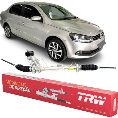 Caixa Direção Hidráulica Chaveta Trw Volkswagen Fox Gol Voyage Saveiro Crossfox Spacefox