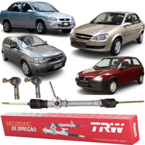 Caixa De Direção Trw Mecânica Chevrolet  Celta  Corsa Prisma