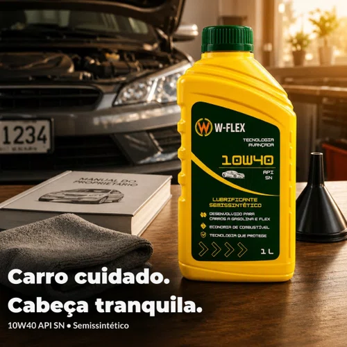 Caixa Oleo 24l 10w40 W-flex Semi Sintético Oleo Motor