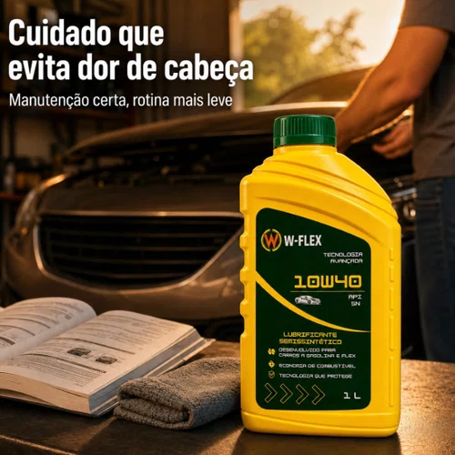 Caixa Oleo 24l 10w40 W-flex Semi Sintético Oleo Motor