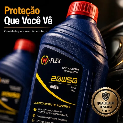 Caixa Oleo 24l 20w50 W-flex Mineral Oleo Motor