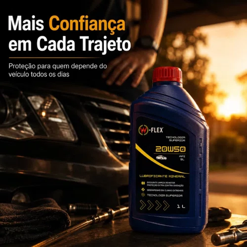 Caixa Oleo 24l 20w50 W-flex Mineral Oleo Motor