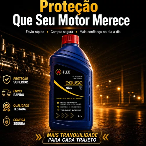 Caixa Oleo 24l 20w50 W-flex Mineral Oleo Motor