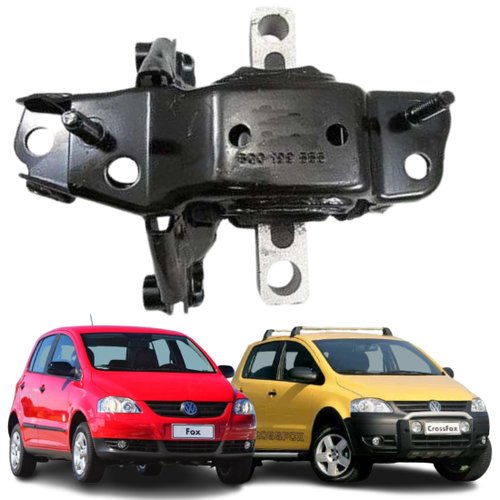 Coxim Cambio Dianteiro Esquerdo Volkswagen Fox Polo Spacefox Crossfox