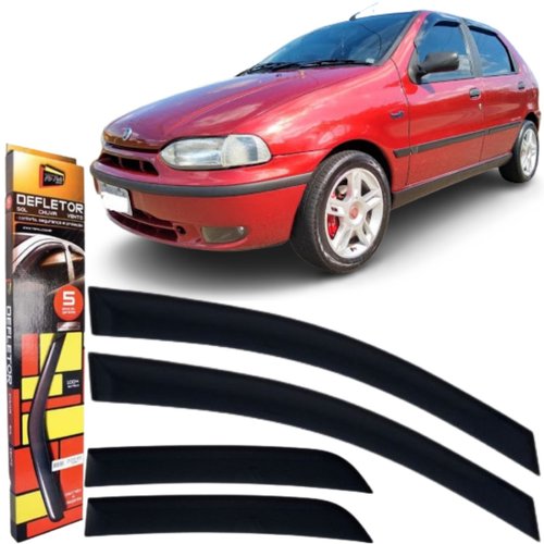 Calha De Chuva Defletor Tg Poli Fiat Palio Siena 4 portas 1996 a 2016