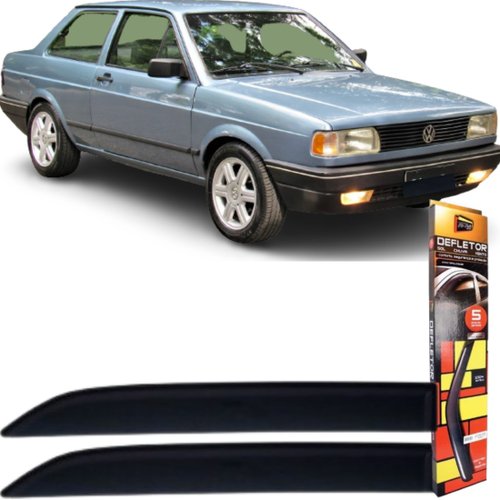 Calha De Chuva Defletor Tg Poli Volkswagen Gol Parati Saveiro Voyage 1987 a 1994