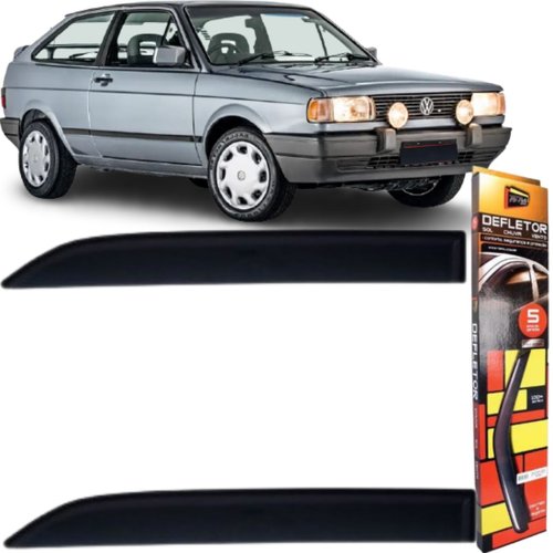 Calha De Chuva Defletor Tg Poli Volkswagen Gol Parati Saveiro Voyage 1987 a 1994