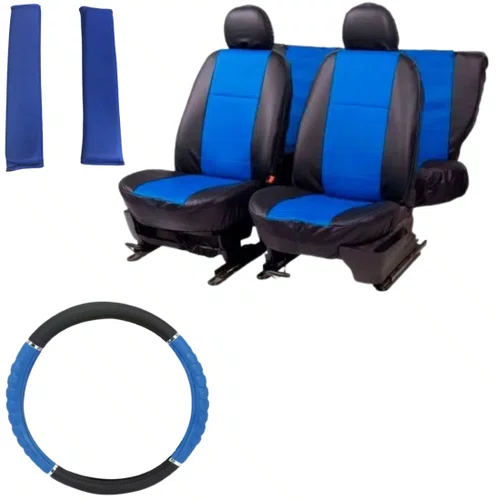 CAPA BANCO 4 CABECEIRAS - KIT COLOR AZUL