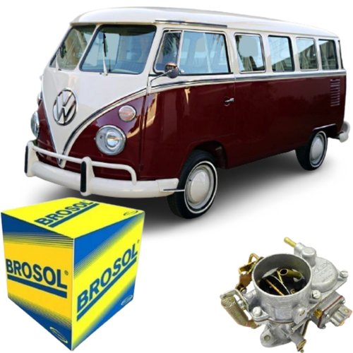 Carburador 30-pic Brosol Original Novo Fusca 1500 1600