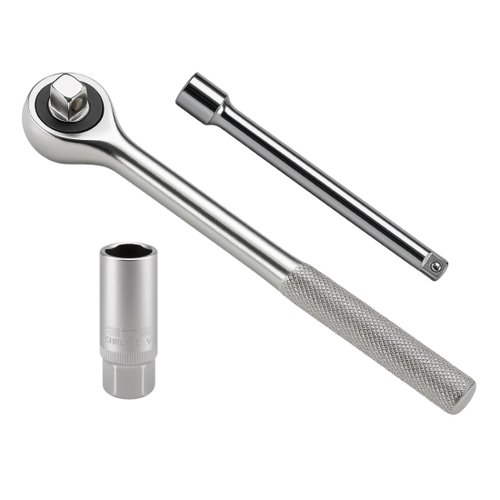 Chave De Vela Com Catraca 21mm