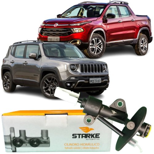 Cilindro Pedal De Embreagem Starke Fiat Toro E Jeep Renegade