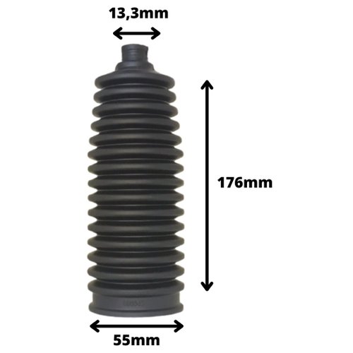 Coifa Caixa De Direção Viemar Para Fiat Palio Siena 96 A 02