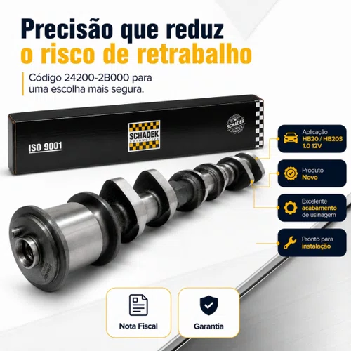 Comando De Válvula De Escape Hb20 Hb20s 1.0 12v 2012 A 2019